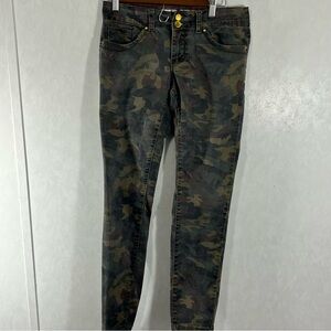 VIP Camouflage Skinny Jeans Camo Size 9/10